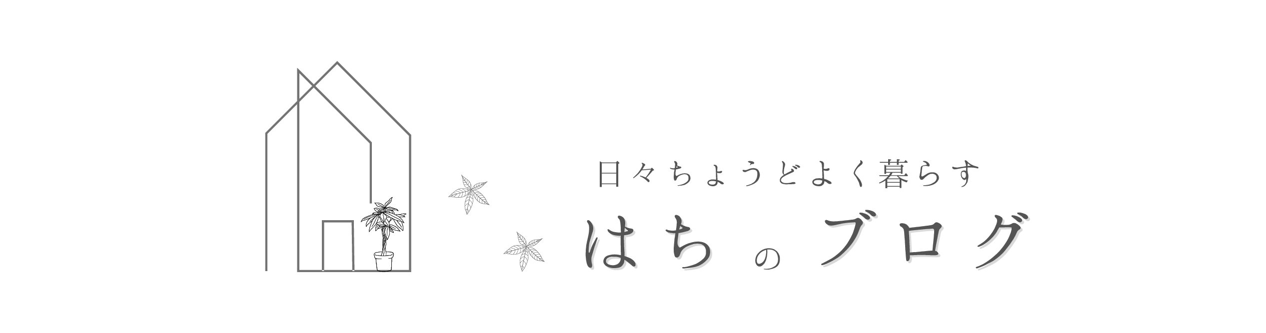 はちのブログ｜日々ちょうどよく暮らす