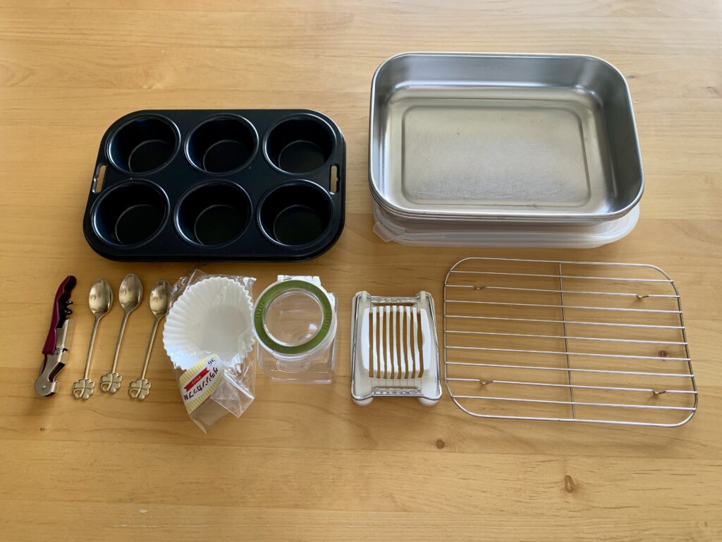 処分したキッチン用品